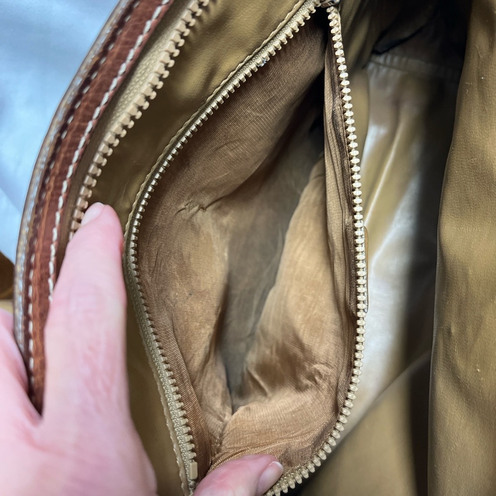 Celine Brown Macadam Second Bag/Clutch, EUC, COA, 12x9x3” - Picture 14 of 16